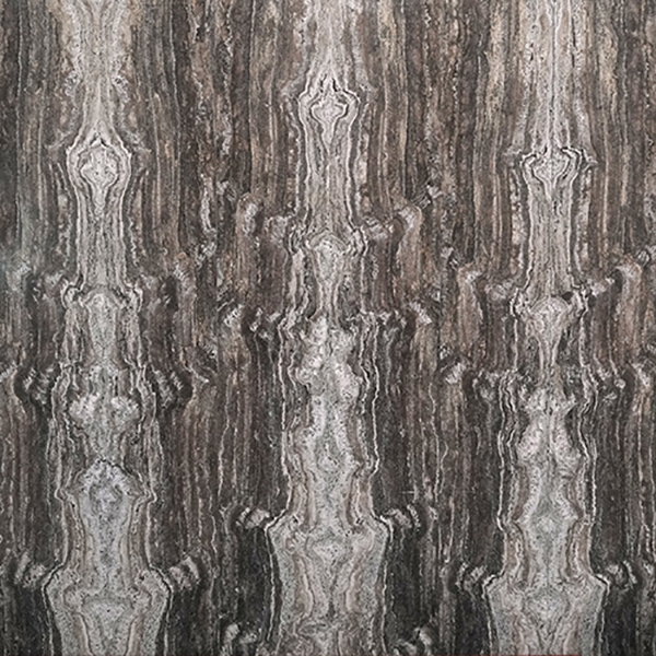 Book Match Silver Travertine Tile 